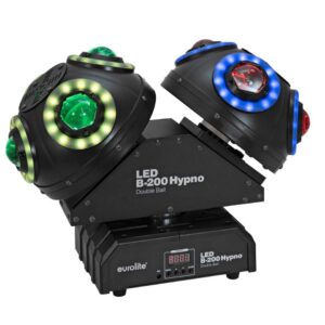 EUROLITE LED B-200 Hypno Double Ball Strahleneffekt