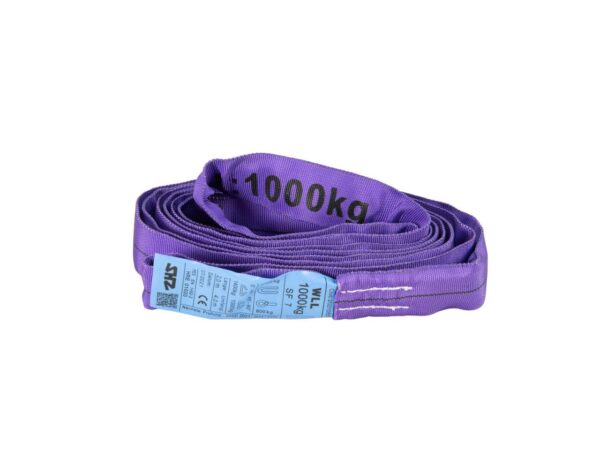 SHZ Rundschlinge L?nge 2m / 1000kg nach EN 1492-2 SF7 violett