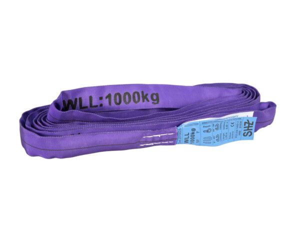 SHZ Rundschlinge L?nge 3m / 1000kg nach EN 1492-2 SF7 violett