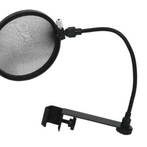 OMNITRONIC Mikrofon-Popfilter schwarz