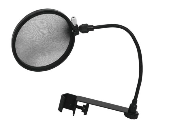 OMNITRONIC Mikrofon-Popfilter schwarz