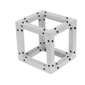 DECOTRUSS Quad Corner Block sil