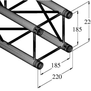 ALUTRUSS DECOLOCK DQ4-200 4-Punkt-Traverse