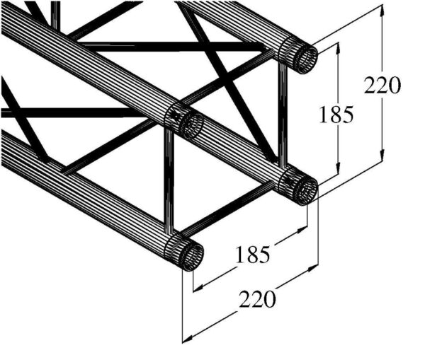 ALUTRUSS DECOLOCK DQ4-3000 4-Punkt-Traverse