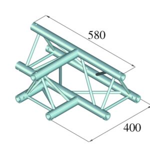 ALUTRUSS DECOLOCK DQ3-SPAT36 3-Weg T-St?ck 90? sw