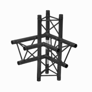 ALUTRUSS DECOLOCK DQ3-SPAC45 4-Weg Ecke rechts sw