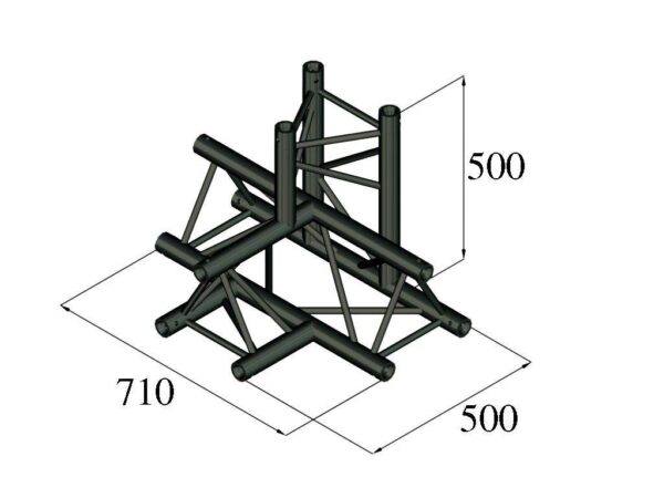 ALUTRUSS TRILOCK S-PAT-42 4-Weg-St?ck /