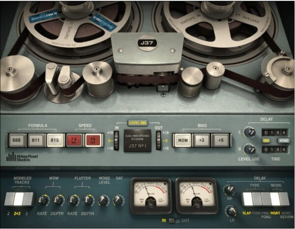 Effekt Plugin Waves Abbey Road J37 Tape