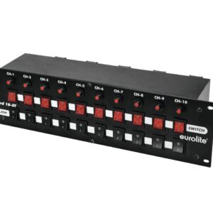 EUROLITE Board 10-ST 10x Schutzkontakt