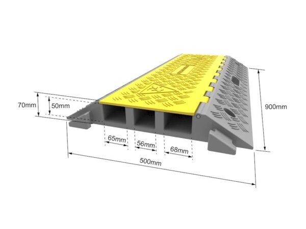 EUROLITE KB-3 Kabelbr?cke 3 Kan?le 900x500x70mm