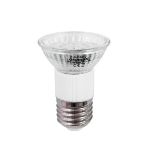 OMNILUX JDR 230V E-27 18 LED UV aktiv