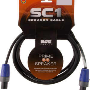 Lautsprecherkabel Klotz SC1-02SW Prime Speakon