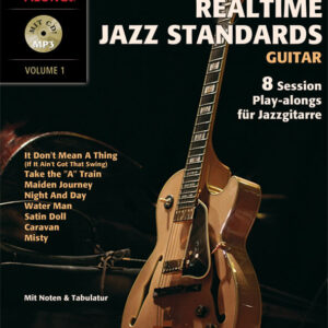 Spielbuch für Gitarre Realtime Jazz Standards