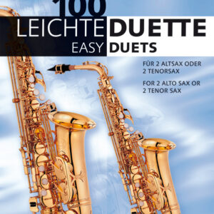 Duo für Altsaxophon 100 leichte Duette - Altsax