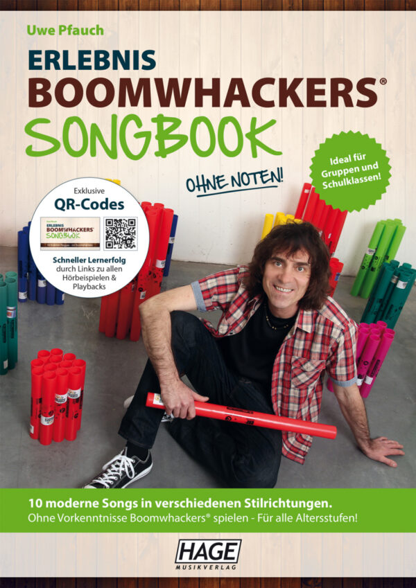 Songbook für Boowhackers Erlebnis Boomwhackers