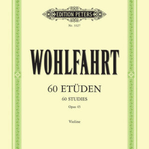 Etüden für Violine 60 Etüden op.45