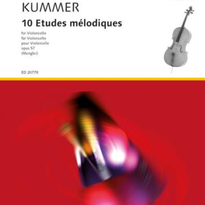 Etüden für Cello 10 Etudes Melodiques op 57