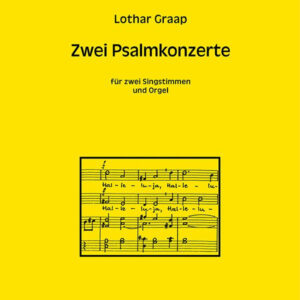 Partitur und 2 Psalmkonzerte