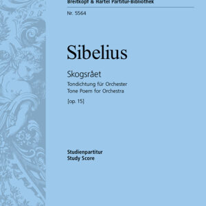 Studienpartitur Skogsrät Op.15