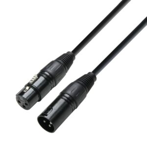 Adam Hall Cables K3 DMF 1000 - DMX Kabel XLR male auf XLR female 10 m