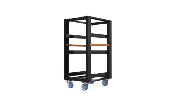 Admiral Storage cart 110 cm mit 4x Bremse - Transport Wagen für Auer Kisten