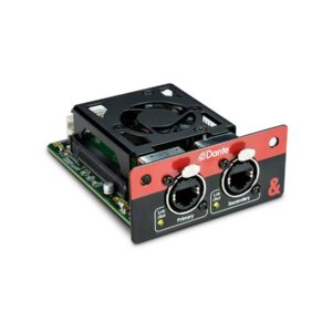 Allen & Heath SQ Dante Audio Interface Module for SQ Series Mixers - 64x64 bi-directional audio