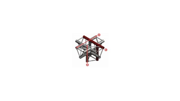 Astralite Truss AO3-C024 Ecke 5-Weg außen horizontal