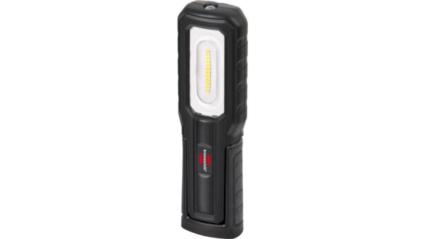 Brennenstuhl LED Akku Handleuchte HL 700 A IP54 / Robuste Werkstattlampe mit integriertem Akku und Magnet - 1175640