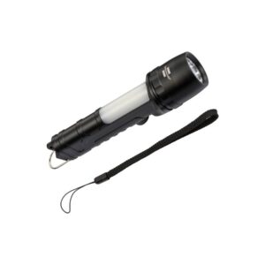 Brennenstuhl LuxPremium LED-Taschenlampe THL 300 / Batteriebetriebene Taschenleuchte mit Seitenlicht - 1178690