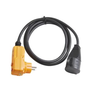 Brennenstuhl Schutzadapterkabel FI IP44 2m schwarz H07RN-F 3G1