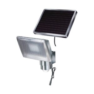 Brennenstuhl LED-Strahler SOL / LED-Leuchte für außen mit Bewegungsmelder und Solar-Panel - 1170840