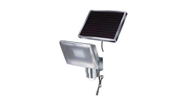 Brennenstuhl LED-Strahler SOL / LED-Leuchte für außen mit Bewegungsmelder und Solar-Panel - 1170840