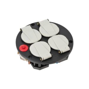 Brennenstuhl Steckdoseneinsatz-Montageplatte 4-fach IP20 230V/16A Thermostat mit Kontroll-Leuchte