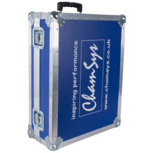 Chamsys Flight Case for MagicQ MQ80 Blue with wheels