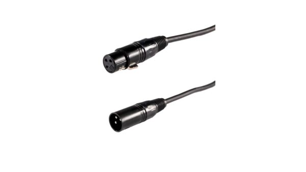 CLF Extension cable XLR5 - male/female black 10