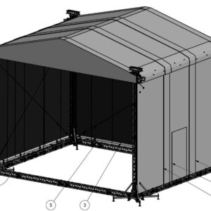 Dachplane für Prolyte MPT ROOF 12x10