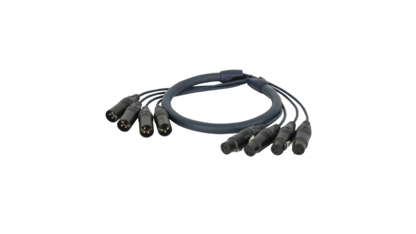 DAP Neutrik DMX Snake 4-way 3-pin XLR