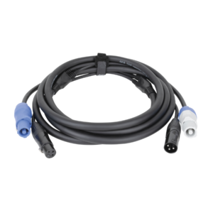 DAP FP20 Hybrid Cable - Power Pro & 3-pin XLR - DMX / Power