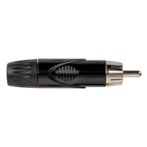 DAP RCA Connector - Male - Black Housing