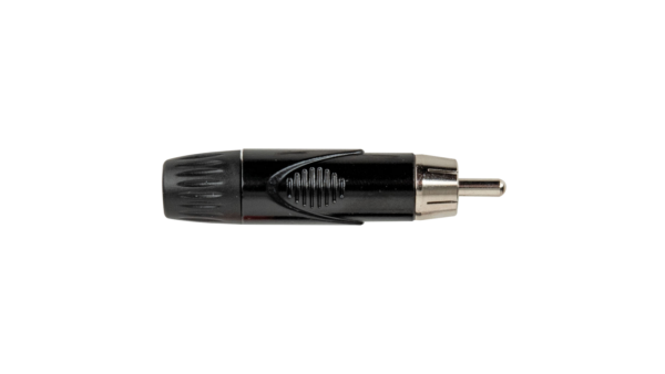 DAP RCA Connector - Male - Black Housing