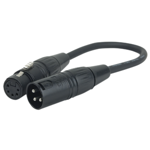 DAP FLA37 - XLR 3P male to XLR 5P female