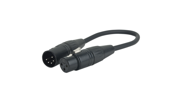 DAP FLA36 - XLR 5P male to XLR 3P female