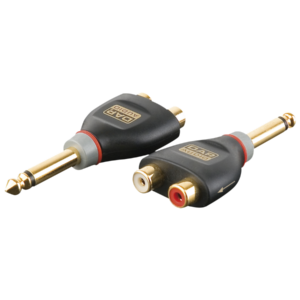 DAP XGA19 - Jack/M mono to 2x RCA/F