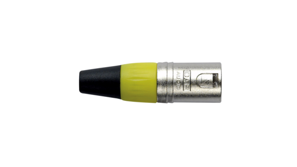 DAP XLR 3P Connector - male - nickel housing