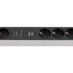 Brennenstuhl Steckdosenleiste 5-fach mit USB Power Delivery zum Schnellladen - 1159780615