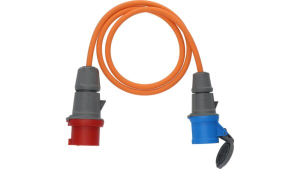 Camping-Adapterkabel/CEE-Adapter mit 400V/16A CEE-Stecker und CEE-Kupplung (1