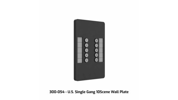 Chamsys GeNetix Network Passthrough Wall Plate EU