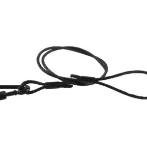 Chauvet DJ Safety Cable Black – SWL 35Kg