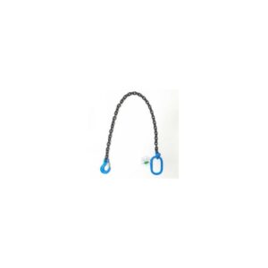 ELLERchain 1-leg - 6mm - black - L=1.0m - hook and shortener