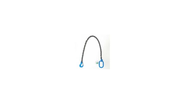 ELLERchain 1-leg - 6mm - black - L=1.0m - hook and shortener